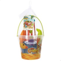 Strandspielzeuge-Set Colorbaby Mr Craby Ø 18 cm Polypropylen (16 Stück)