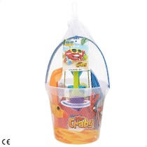 Strandspielzeuge-Set Colorbaby Mr Craby Ø 18 cm Polypropylen (16 Stück)