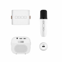 Haut-parleurs bluetooth portables PcCom Essential Blanc