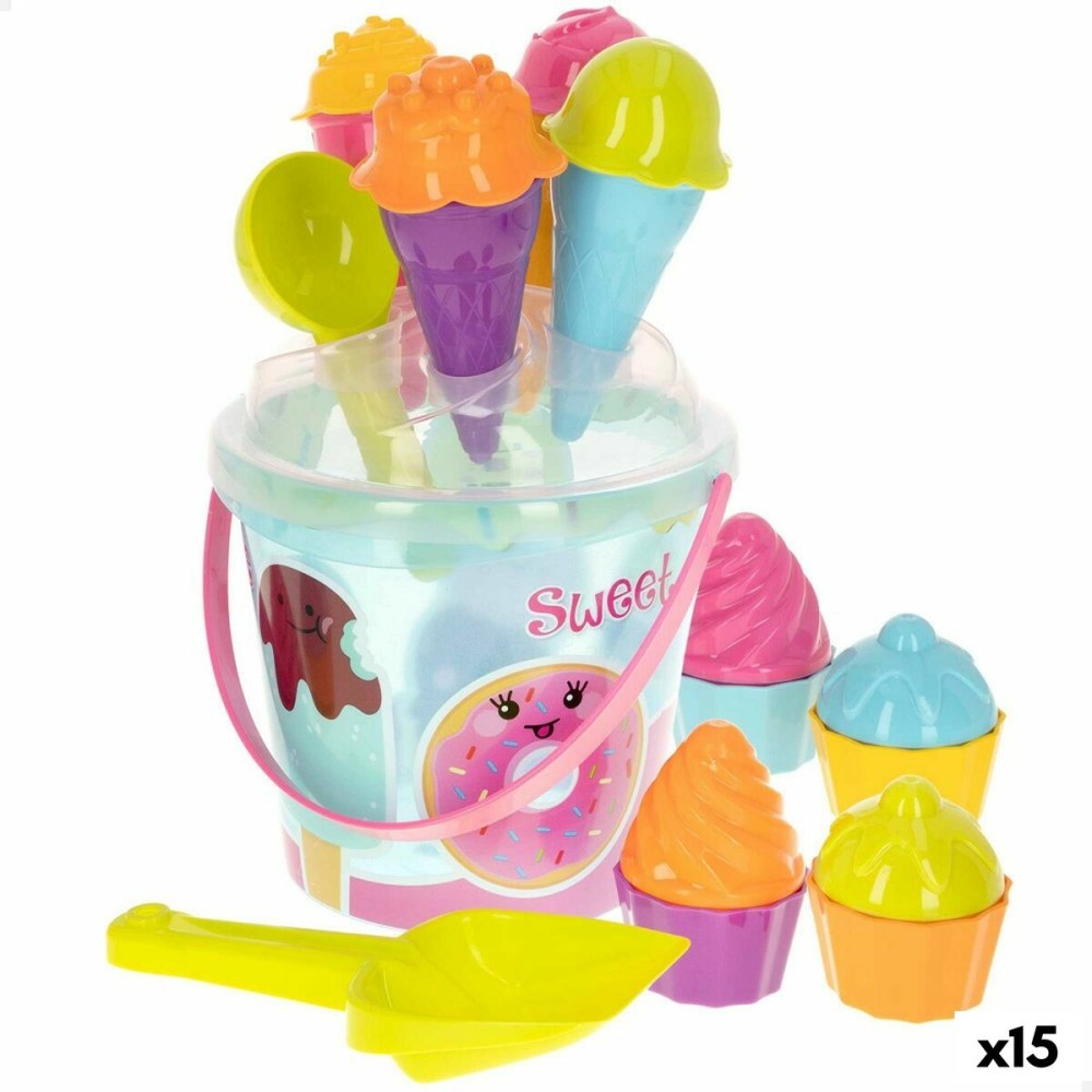 Strandspielzeuge-Set Colorbaby Polypropylen (15 Stück)