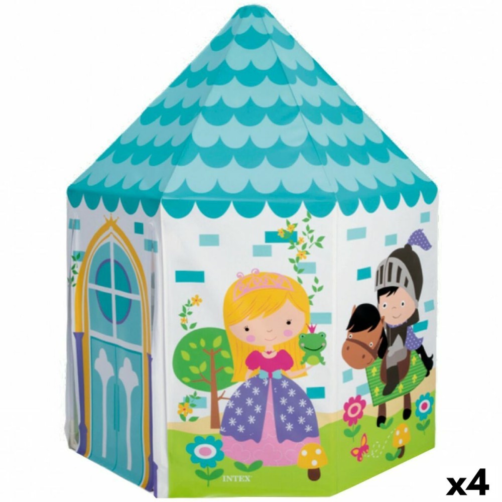 Maison de jeux pour enfants Intex Princesse 104 x 104 x 130 cm (4 Unités)