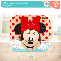 Puzzle enfant en bois Disney Minnie Mouse + 12 Mois 6 Pièces (12 Unités)