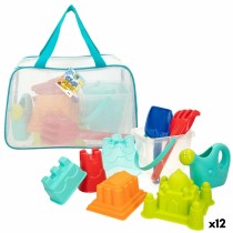 Strandspielzeuge-Set Colorbaby Polypropylen (12 Stück)