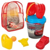 Beach toys set Cars polypropylene (12 Units)