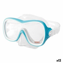 Schnorkelbrille Intex Wave Rider Blau