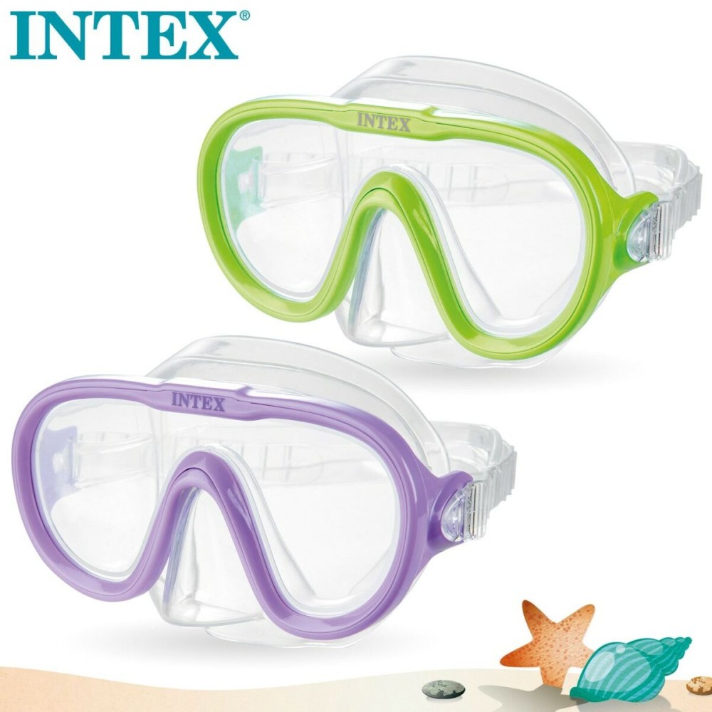 Schnorkelbrille Intex Sea Scan Lila