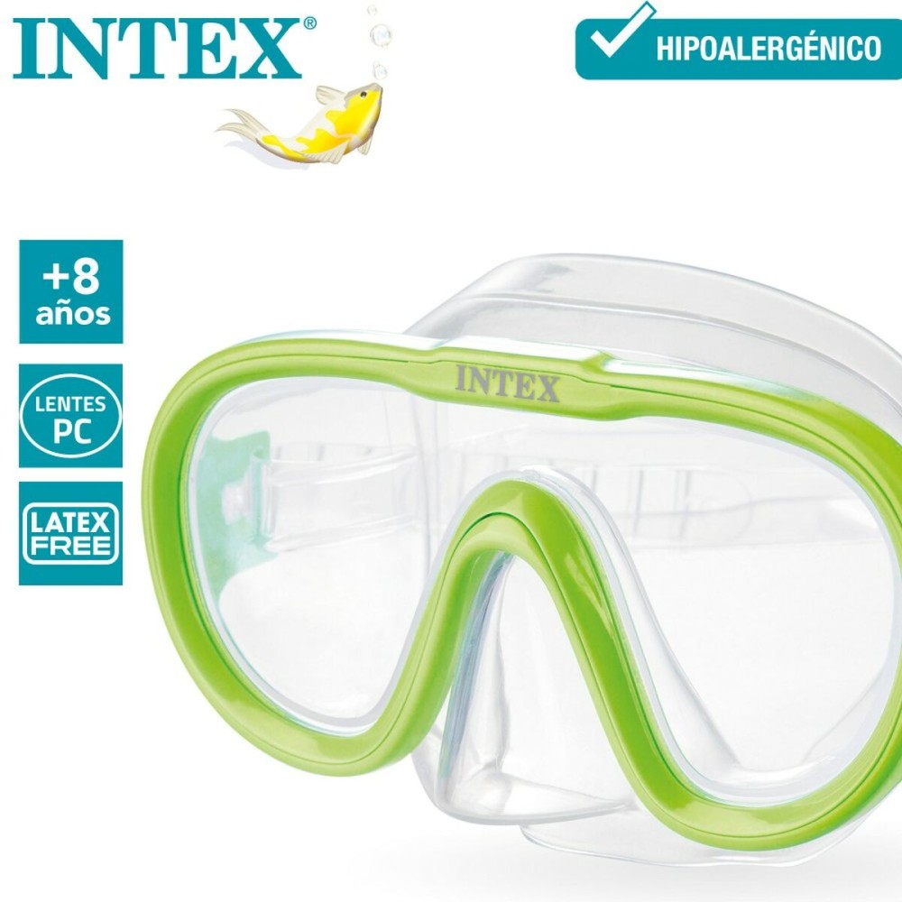 Schnorkelbrille Intex Sea Scan Lila