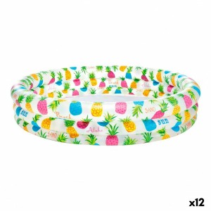 Aufblasbares Planschbecken für Kinder Intex Ananas Ringe 248 L 132 x 28 x 132 cm (12 Stück)