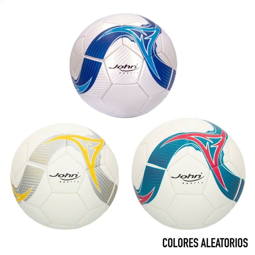 Ballon de Football John Sports Premium Relief 5 Ø 22 cm TPU (12 Unités)