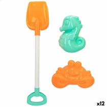 Beach toys set Colorbaby 3 Pieces 58 cm (12 Units)