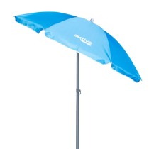 Solskærm Aktive UV50 Ø 180 cm Blau Polyester Aluminium 180 x 187,5 x 180 cm (12 Stück)