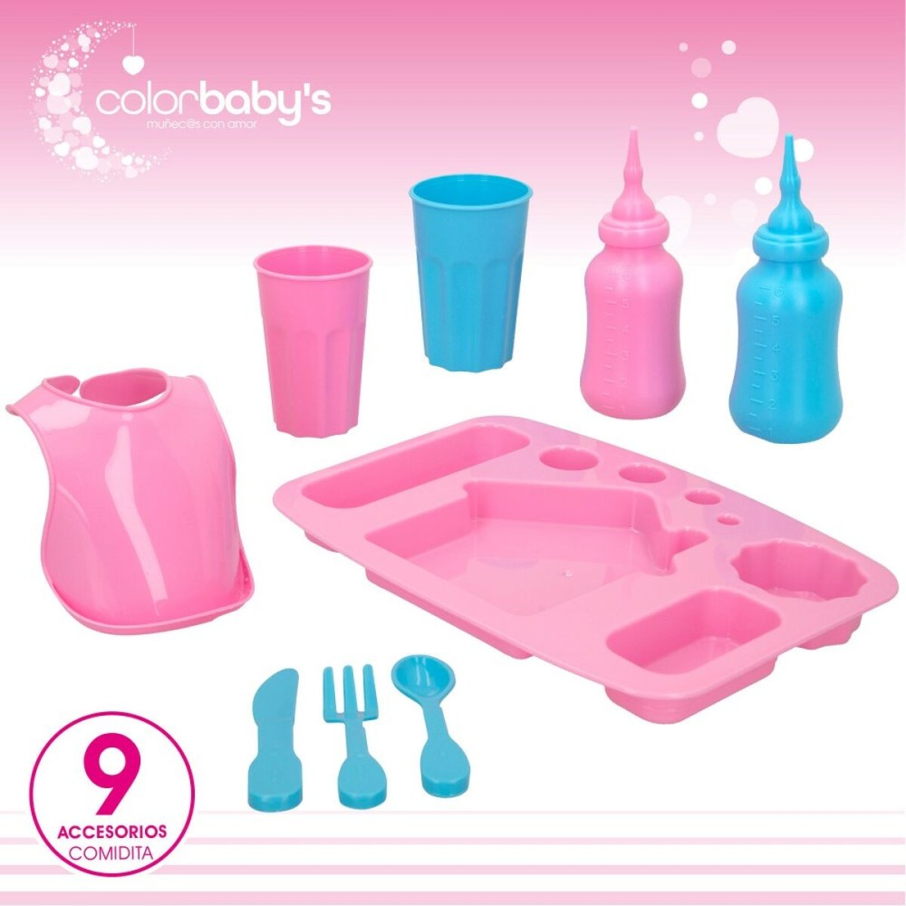 Accessoires pour poupées Colorbaby Poupée Bébé 15 Pièces 20 x 2 x 15 cm 12 Unités