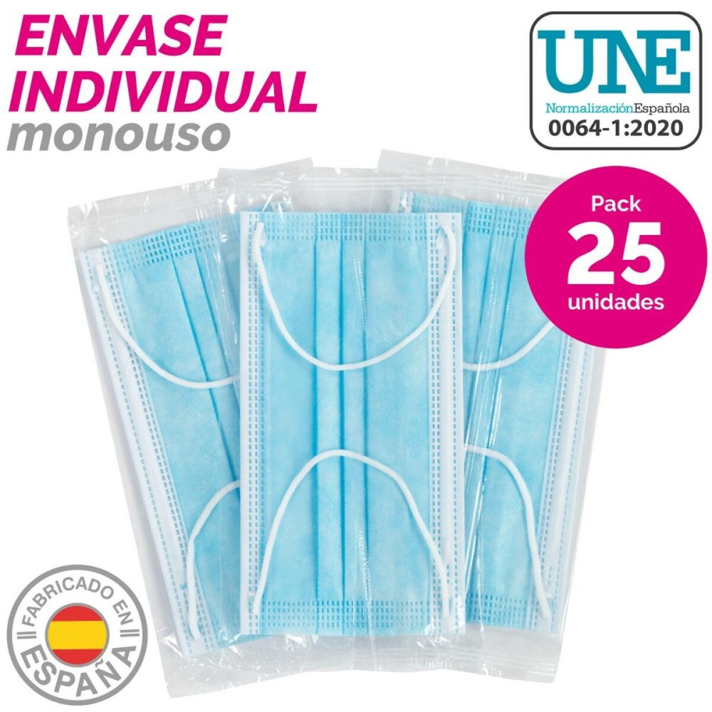 Boîte de masques hygiéniques SensiKare 25 Pièces (12 Unités)