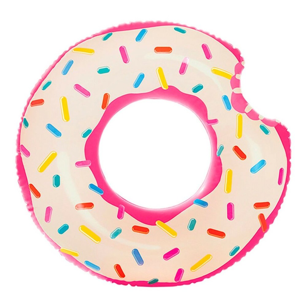 Schwimmreifen Intex Donut Rosa 107 x 99 x 23 cm (12 Stück)