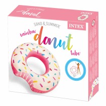 Roue gonflable Intex Donut Rose 107 x 99 x 23 cm (12 Unités)