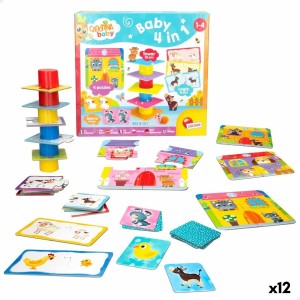 Puzzle Lisciani Carotina Baby 16 x 1 x 16,5 cm Farm 4-in-1