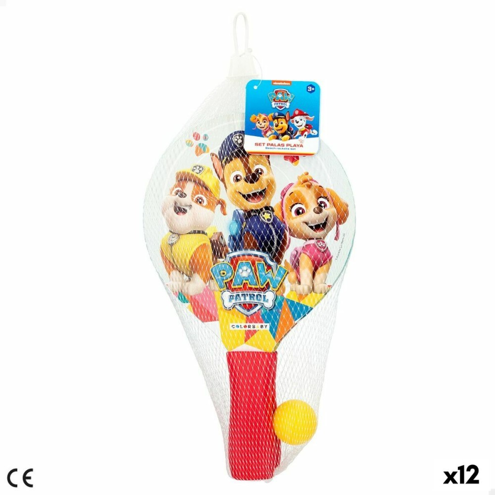 Strandschläger The Paw Patrol Holz 18,5 x 31,5 x 0,5 cm (12 Stück)