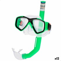 Taucherbrille mit Schnorchel Colorbaby Aqua Sport Für Kinder (12 Stück)