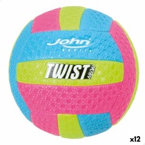 Ballon de Volleyball John Sports 5 Ø 22 cm (12 Unités)