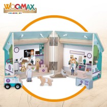 Playset Woomax Vet 9 Pieces 4 Units 19 x 18 x 19 cm