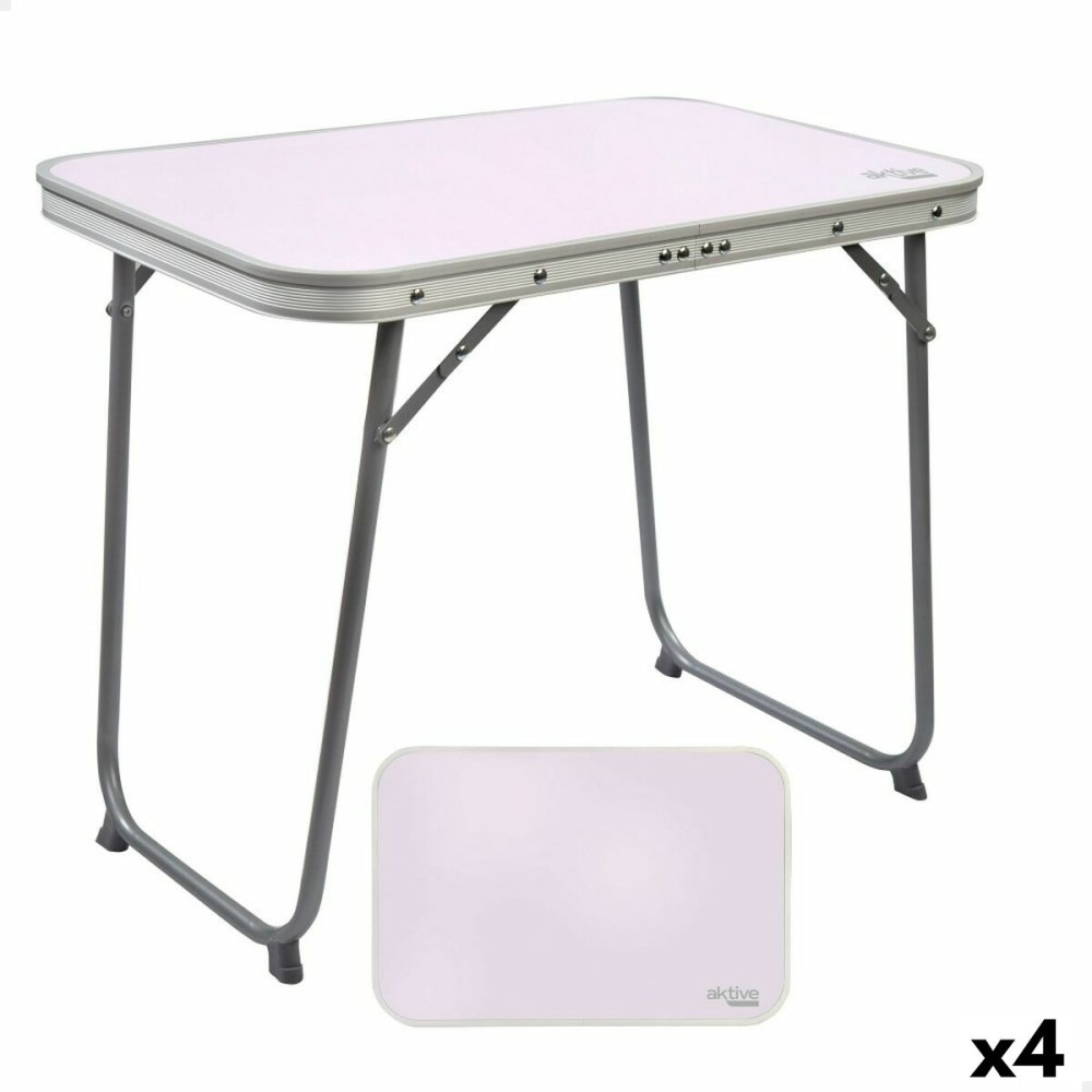 Folding Table Aktive 60 x 50 x 40 cm (4 Units)