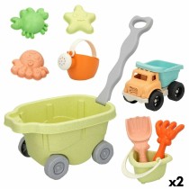 Strandspielzeuge-Set Colorbaby 16,5 x 11 x 11 cm (2 Stück)