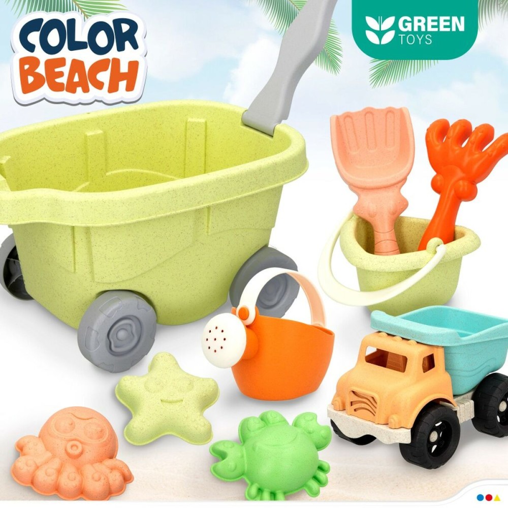 Strandspielzeuge-Set Colorbaby 16,5 x 11 x 11 cm (2 Stück)