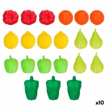 Toy Food Set Colorbaby 21 Pieces (10 Units)