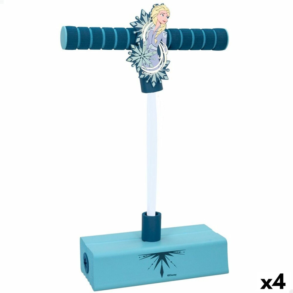 Bâton sauteur Frozen 3D Bleu Enfant (4 Unités)