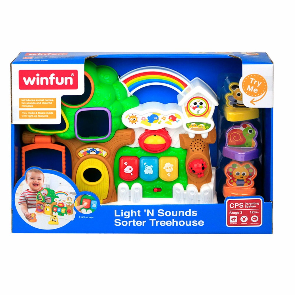 Interaktives Spielzeug für Babys Winfun Haus 32 x 24,5 x 7 cm (6 Stück)