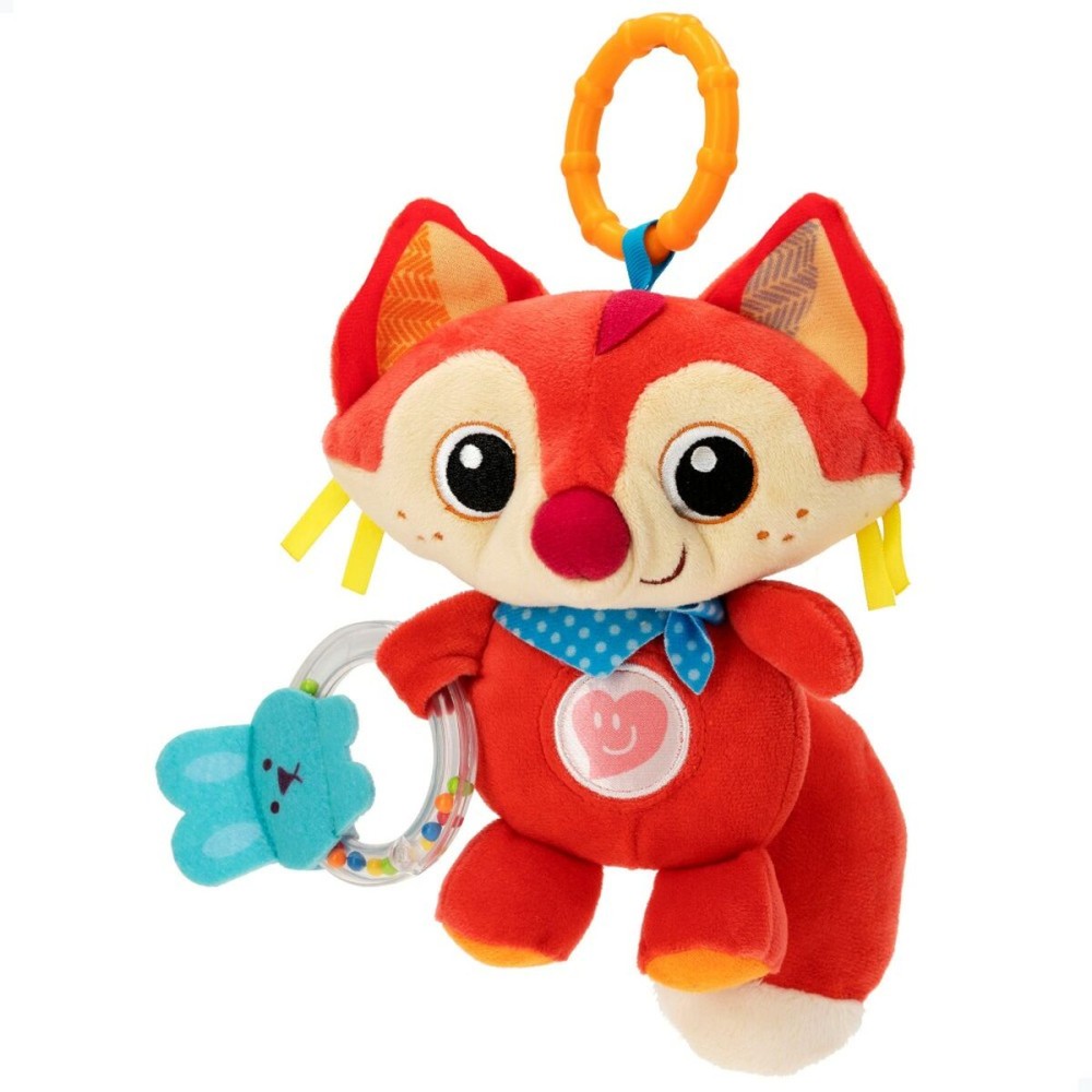 Rattle Cuddly Toy Winfun Fox 13,5 x 26,5 x 7,5 cm (6 Units)