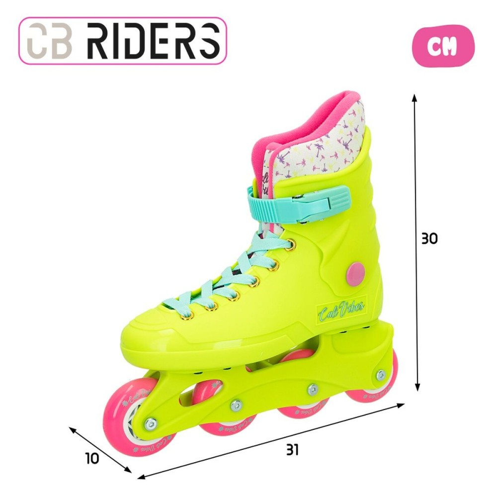 Inline Skates Colorbaby Yellow 36-37 (4 Units)