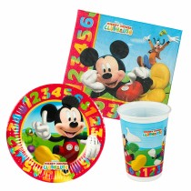 Set d'articles de fête Mickey Mouse (6 Unités)