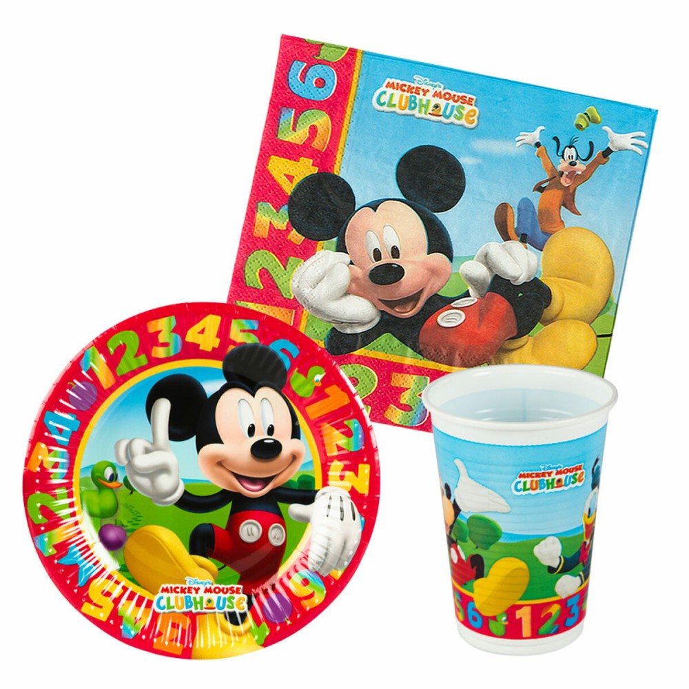 Set Partyartikel Mickey Mouse (6 Stück)