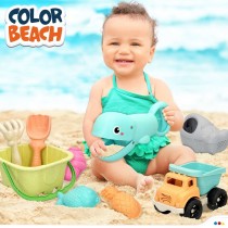 Beach toys set Colorbaby 19,5 x 10 x 19,5 cm (4 Units)