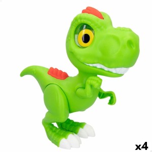 Jointed Figure Funville Dinosaur 23 x 21 x 8 cm 23 x 21,5 x 8,5 cm (4 Units)