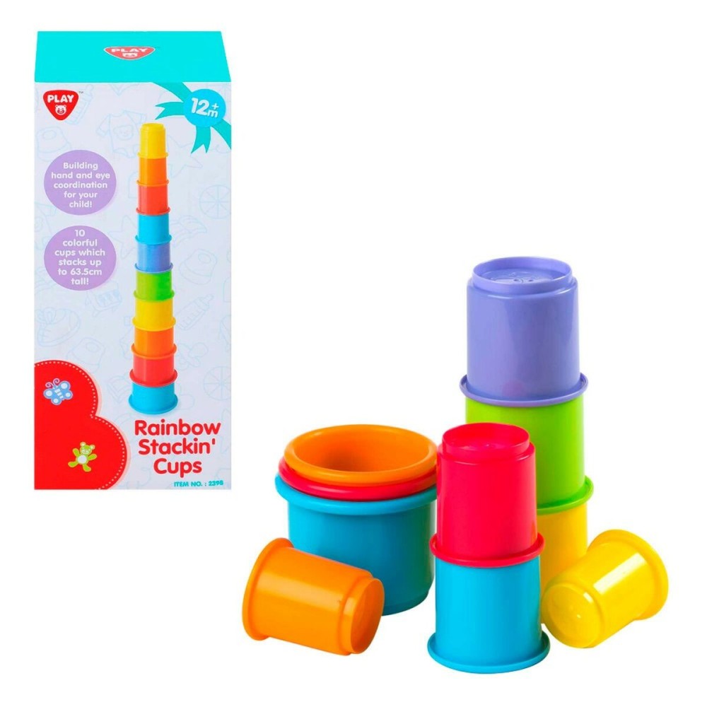 Jeu d'adresse pour bébé PlayGo 10 Pièces 7 x 27 x 7 cm (6 Unités)