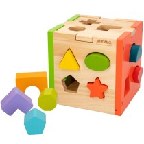 Puzzle enfant en bois Woomax 15 x 15 x 15 cm (6 Unités)