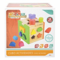 Child's Wooden Puzzle Woomax 15 x 15 x 15 cm (6 Units)