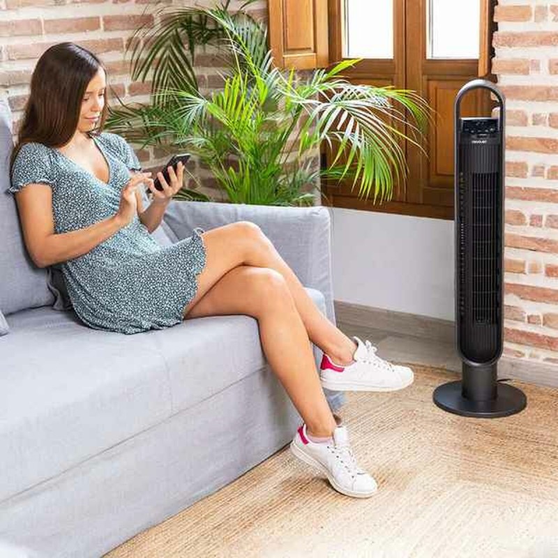 Tower Fan Cecotec EnergySilence 9190 SkyLine Ionic Black 60 W