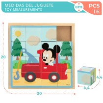 Puzzle enfant en bois Disney + 3 ans (6 Unités)