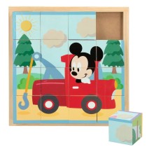 Kinder Puzzle aus Holz Disney + 3 jahre (6 Stück)