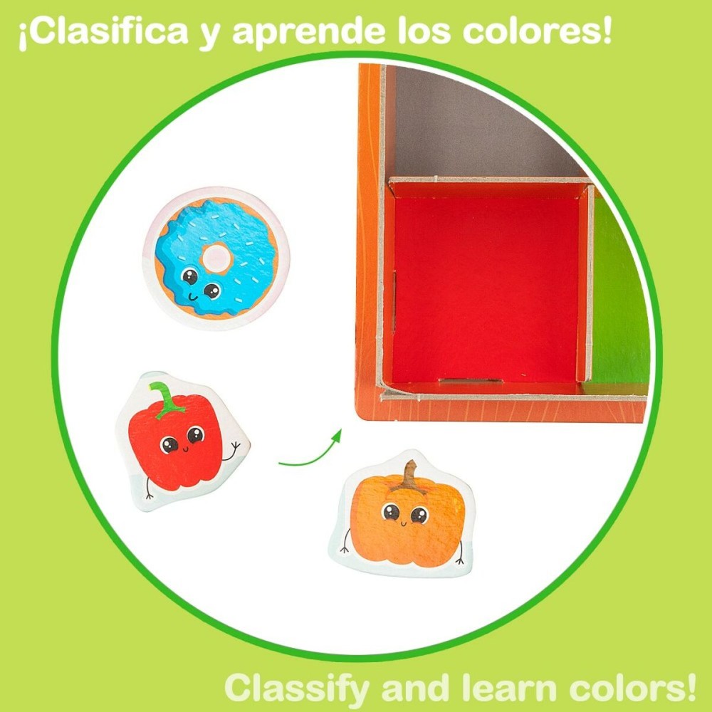 Educational Game Lisciani 26 x 6 x 26 cm Colours Montessori method 61 Pieces 6 Units