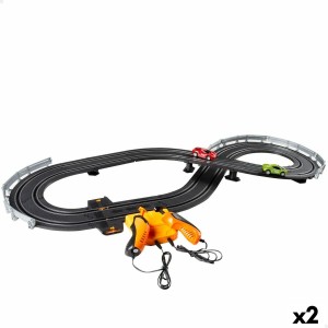 Piste de course Speed & Go 93 x 7 x 43 cm (2 Unités)