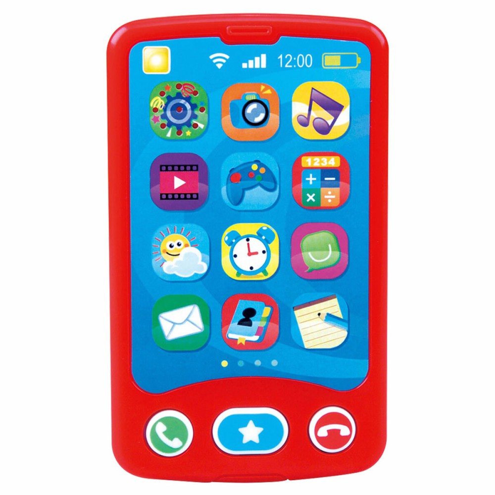 Toy telephone PlayGo Red 6,8 x 11,5 x 1,5 cm (6 Units)