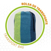 Hamac Aktive Bleu 200 x 0,4 x 100 cm (6 Unités)