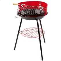 Barbecue Portable Aktive Wood Iron Ø 38 cm 37 x 61 x 45 cm (6 Units) Red