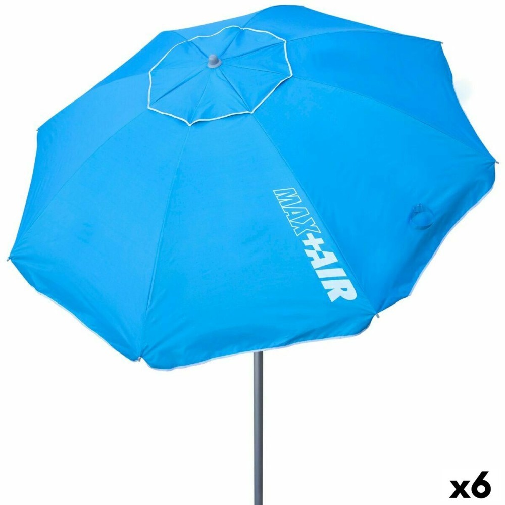 Solskærm Aktive Blau Aluminium Stahl 220 x 207,5 x 220 cm (6 Stück)