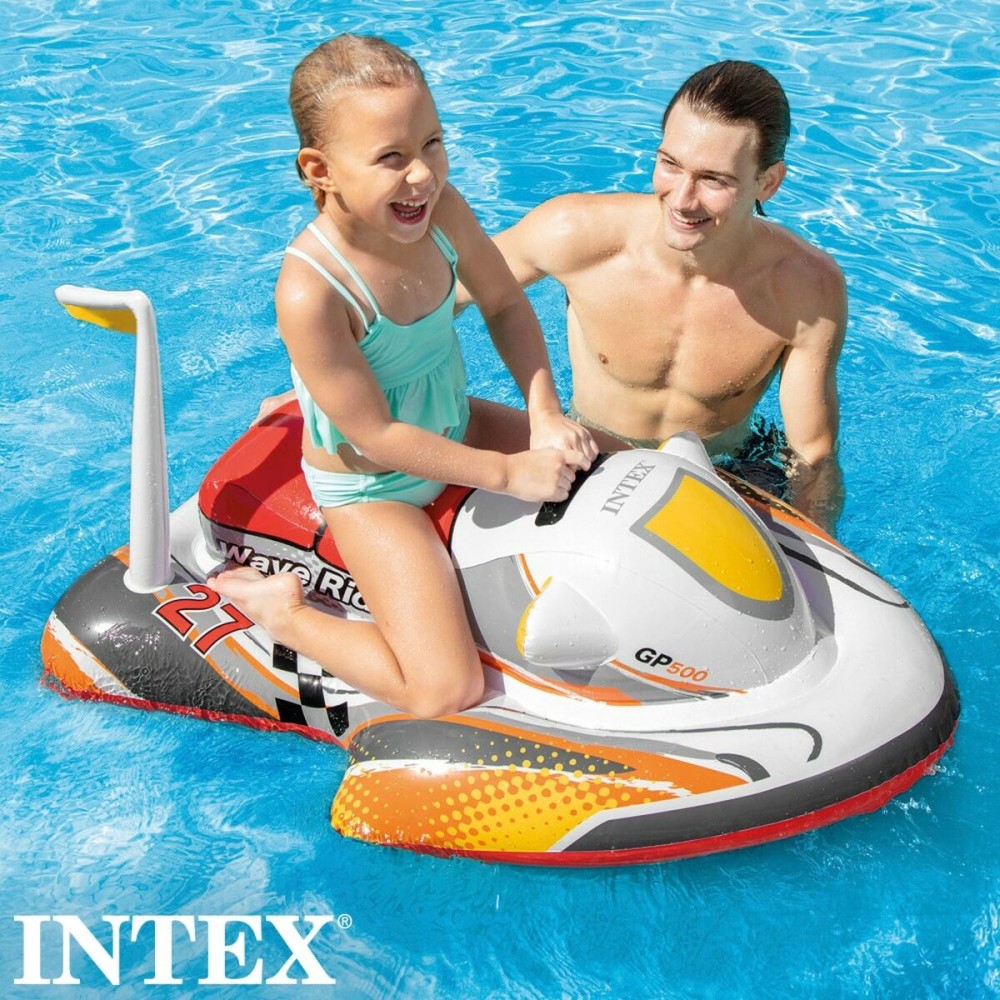 Personnage pour piscine gonflable Intex Wave RIder Moto 117 x 58 x 77 cm (6 Unités)