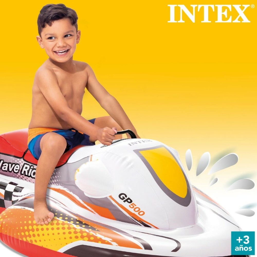 Aufblasbare Figur für Pool Intex Wave RIder Motorrad 117 x 58 x 77 cm (6 Stück)